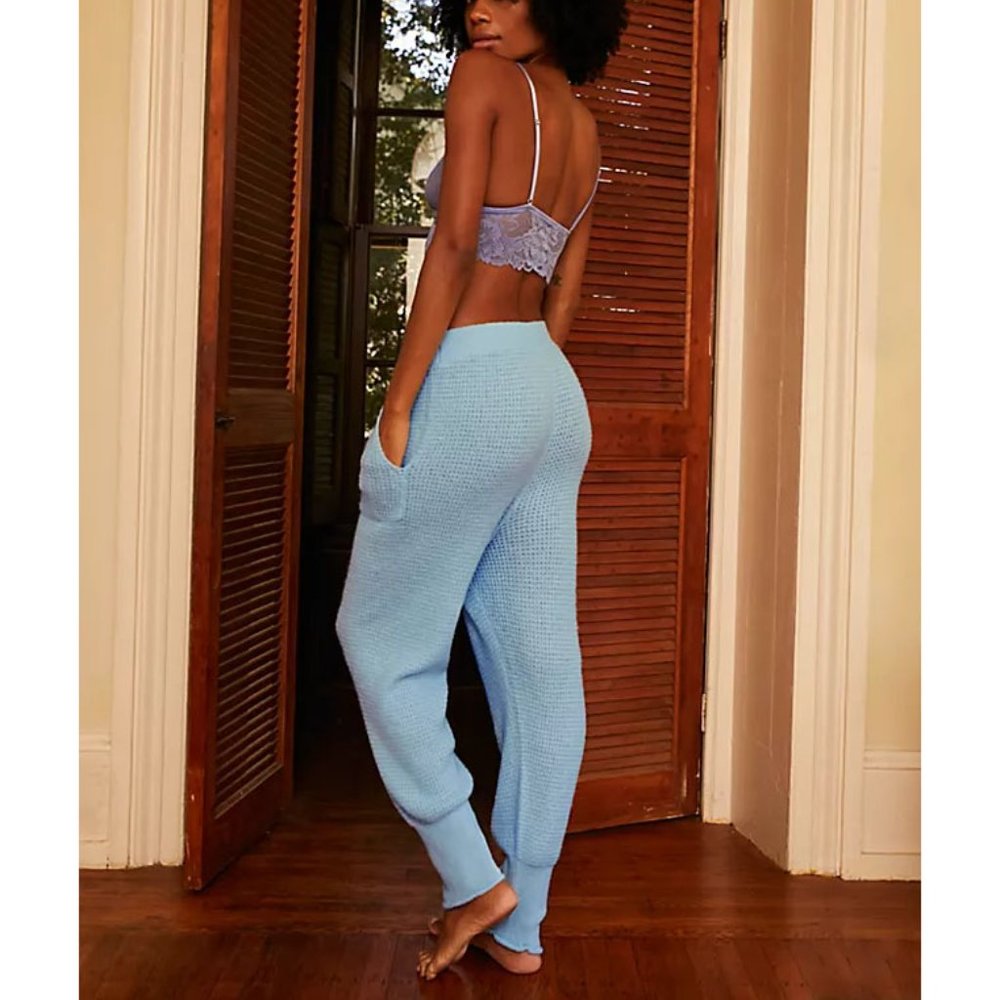 FREE PEOPLE C.O.Z.Y. Pants / Neon Sky